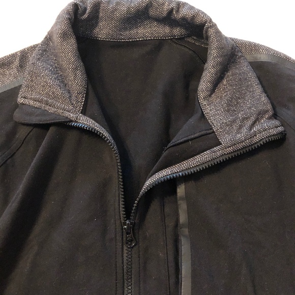 Lululemon black XL jacket. full zip. - Picture 1 of 3